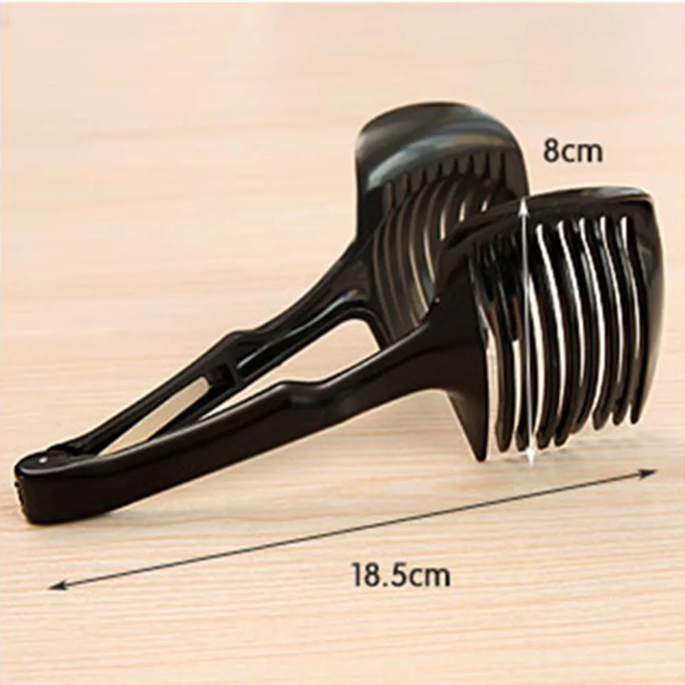 Идеальная ломтерезка для фруктов резак и овощей пластиковый держатель томатов