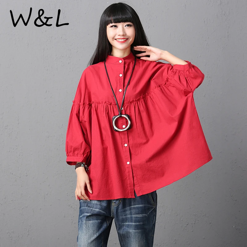 2017 Для женщин блузка Рубашки для мальчиков более Размеры D Повседневное осень