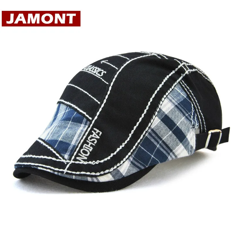 [JAMONT] Новый Модный мужской берет женский стиль джентльмена Gorra кепки для