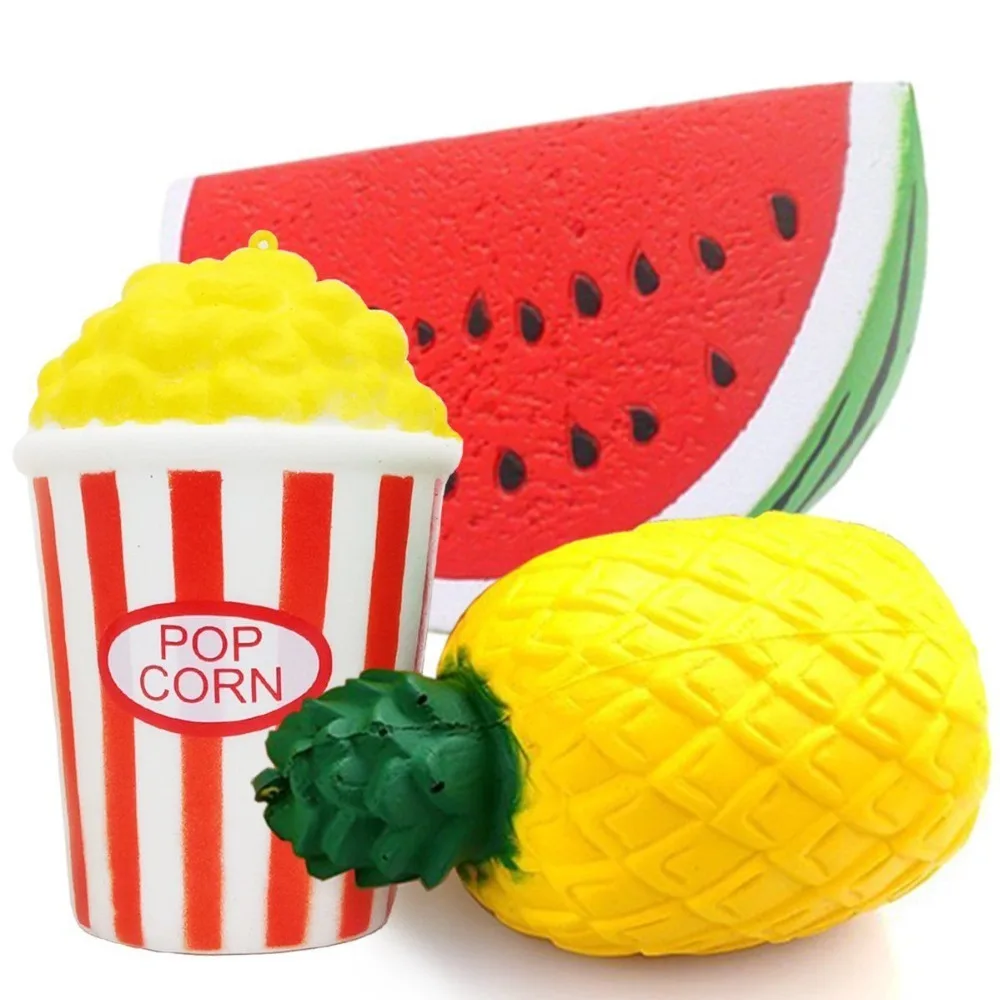 Свежий Джамбо фруктовый мягкий крем ароматизированные игрушки для снятия