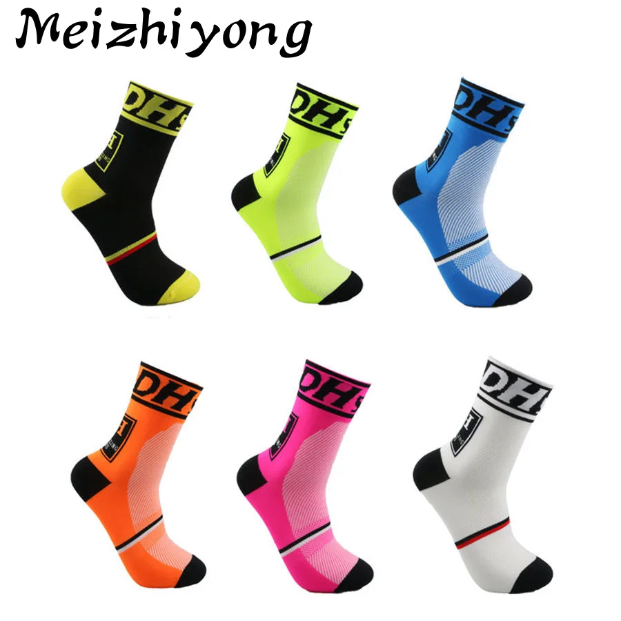 Профессиональные велосипедные носки мужские женские компрессионные для