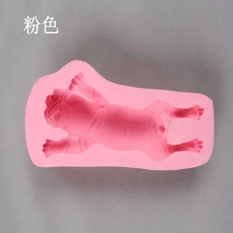 Animal Silicone Mold for Fondant Chocolate Candy Gum Paste Resin 3D Shar Pei Dog Cake Mould | Дом и сад