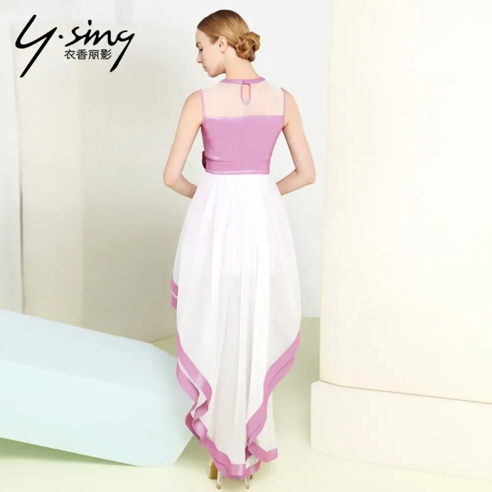 Pearl edging bow dovetail Princess Dress little dresses | Женская одежда