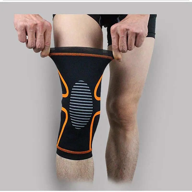 

Basketball Sports Knee Cover Pressurized Impact Protector Breathable Outdoor Fitness Running Hiking Legguards