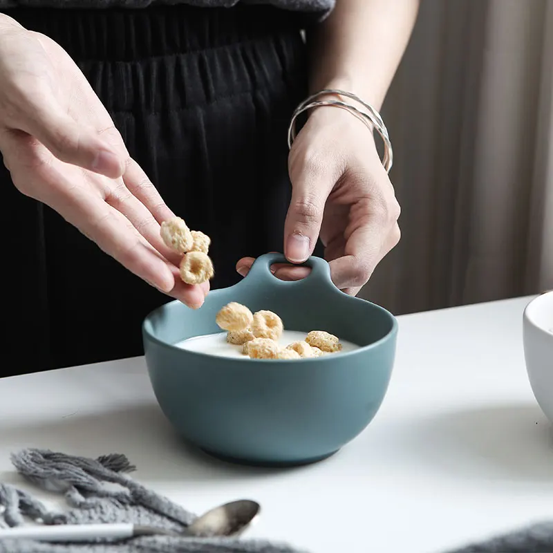 RUX мастерской скандинавские современные завтрак десерт керамическая чаша