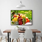 Картины на холсте, настенные картины для гостиной, декорирующий постер для кухни и фруктов, Настенный декор, современное поп-арт, картина с изображением еды, лимона