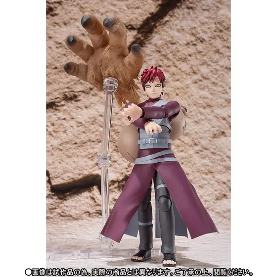 100% оригинальная экшн фигурка BANDAI Tamashii Nation S.H. Фигуртс/SHF Sabaku no Gaara|bandai tamashii nations|action