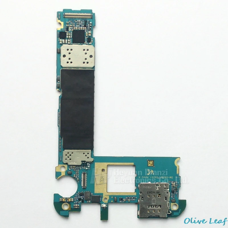 Официальная материнская плата телефона для samsung Galaxy S6 edge G925F 32 Гб разблокирована с