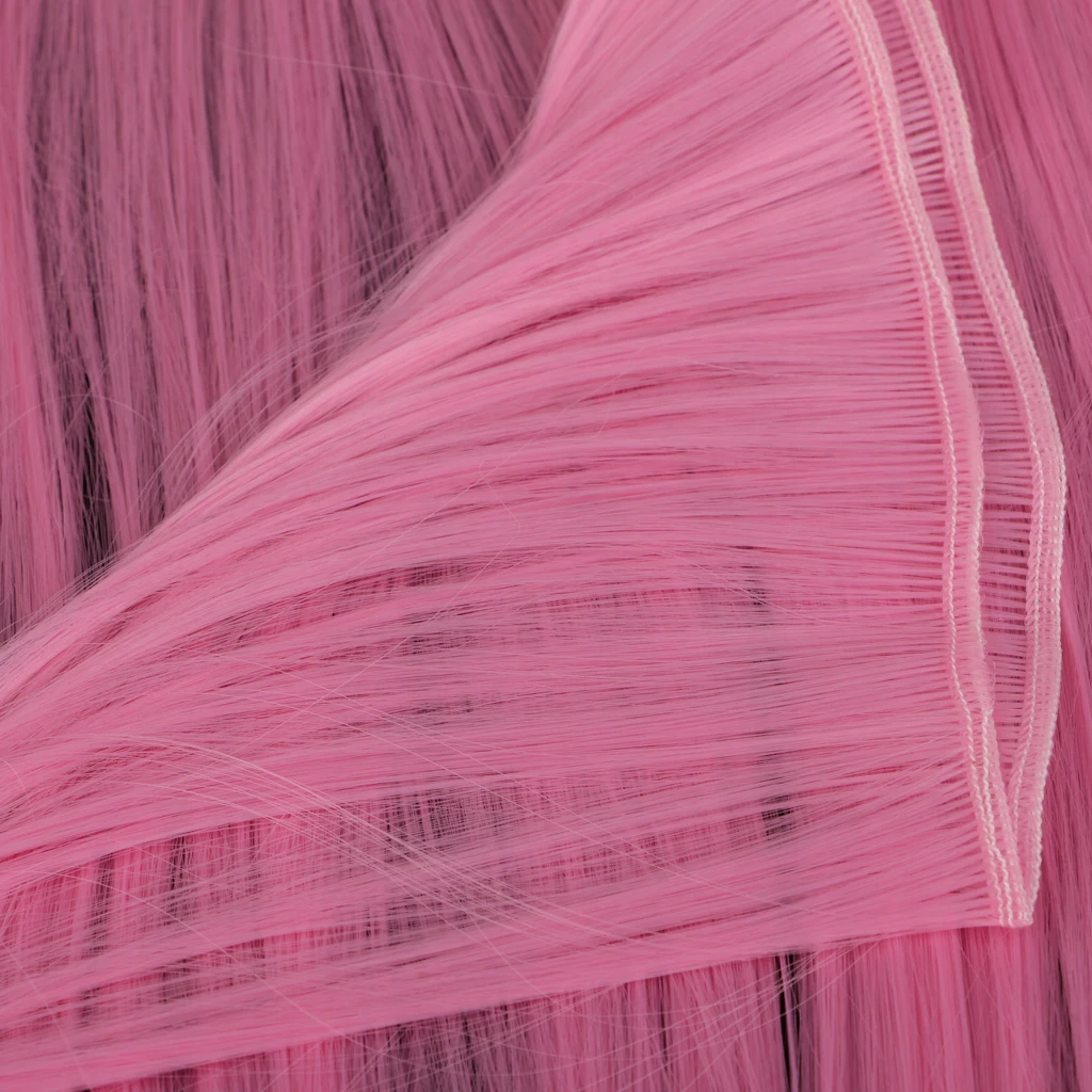 

Высокотемпературные искусственные волосы, модные кукольные волосы, прямые искусственные волосы, ручная работа, для Dollfie BJD