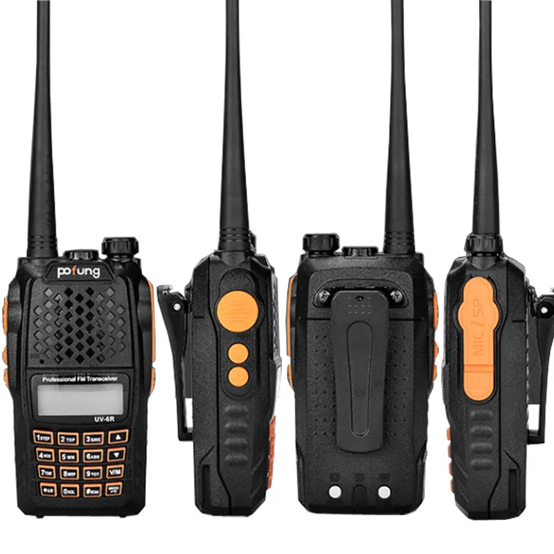 baofeng UV 6R UV6R для cb комплект рация 2 шт 10 км автомобильная портативная рации ham