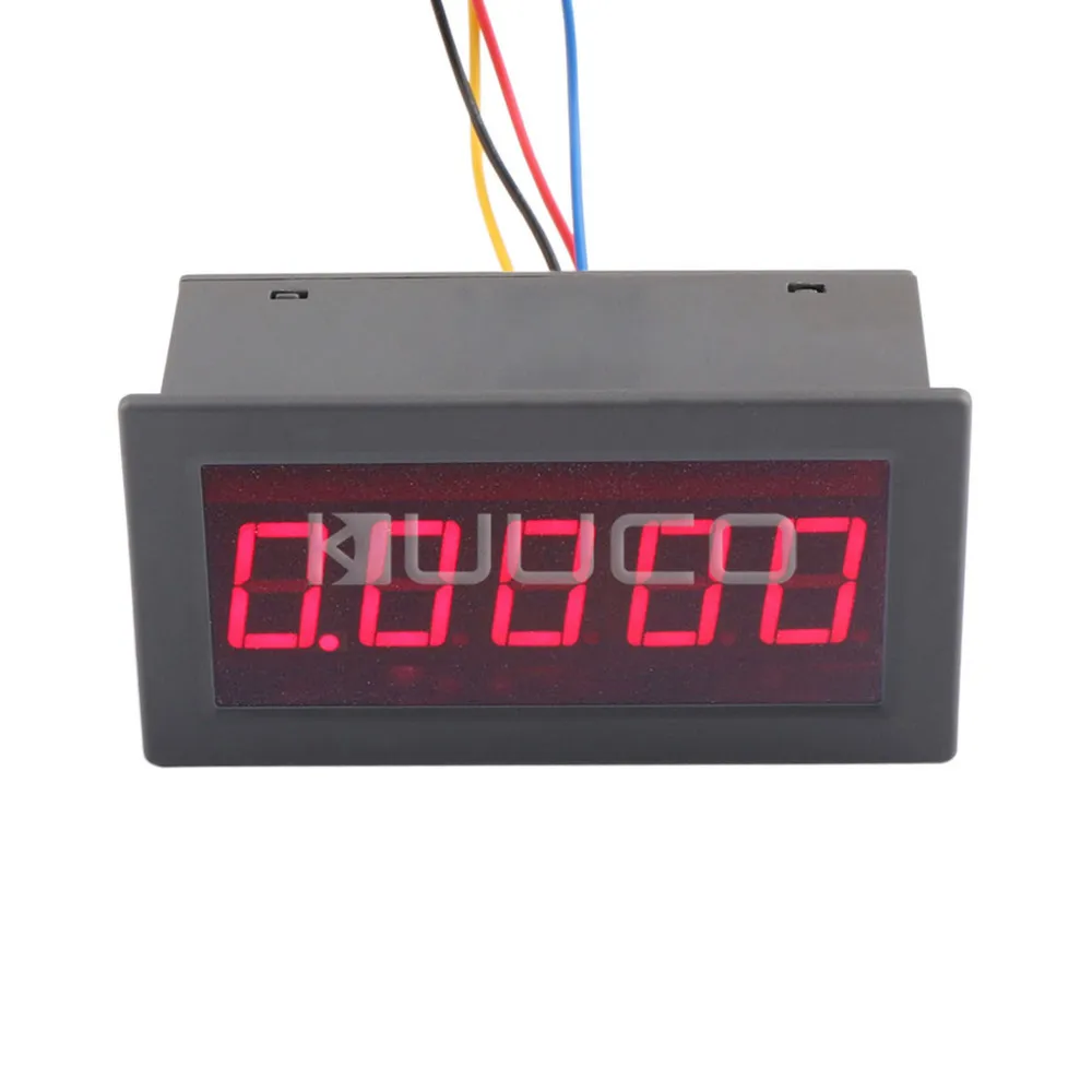 5 шт./лот DC +/-0 ~ 2 в Красный светодиодный цифровой вольтметр