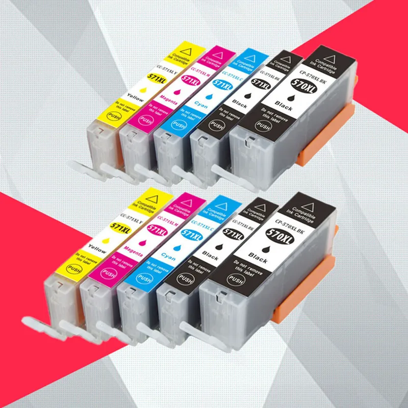 

Совместимый картридж для Canon PIXMA MG5750 MG5751 MG5752 MG5753 MG6850 MG6851 MG6852