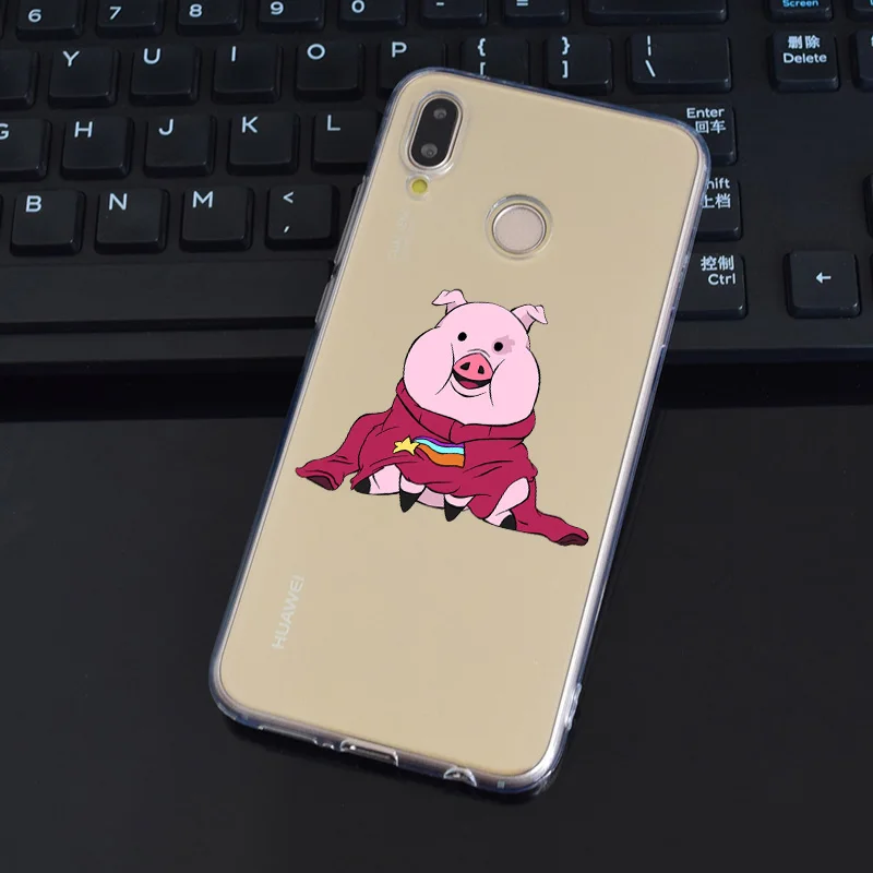 DREAMFOX L507 Мягкий силиконовый чехол из ТПУ с мультяшным аниме Свинкой для huawei Honor 6A 6C