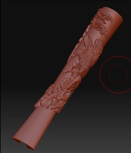 

3D model relief for cnc in STL file format Eagle Tobacco pipe