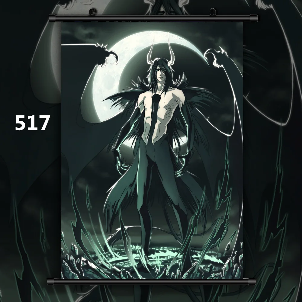 517 Bleach Ulquiorra Cifer Аниме Манга настенный плакат свиток C - Цвет: 517