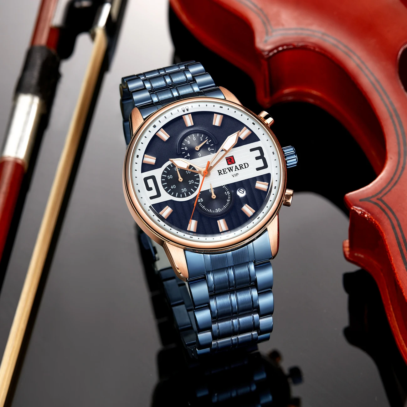 2020 новые синие модные кварцевые часы мужские Топ бренд Роскошные повседневные