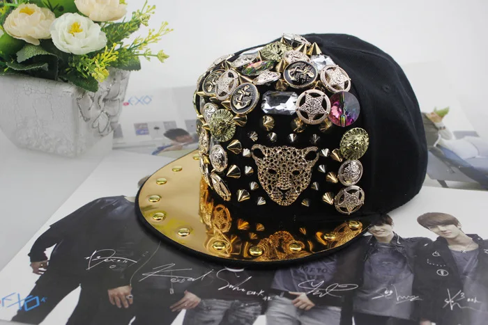 2017 Летний стиль не основной панк танец кость Нью-Йорк Snapback шапки для женщин