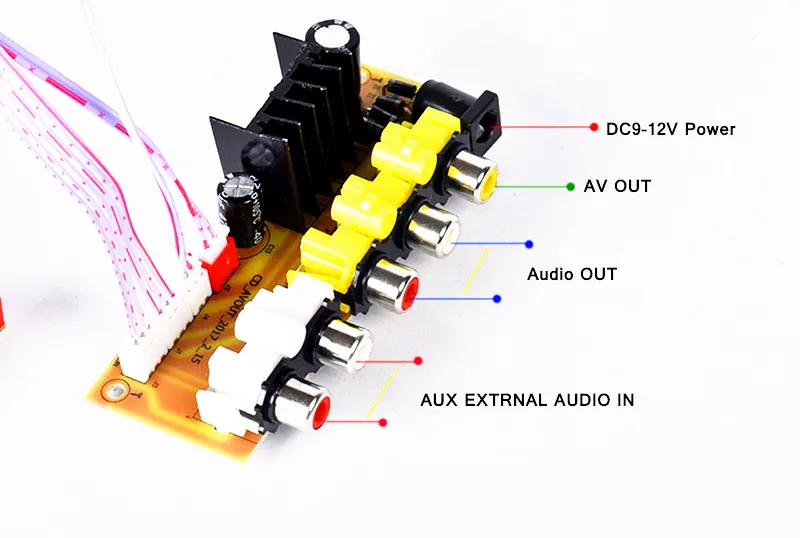 LEORY lcd 4,3 дюймов аудио видео декодер плата DTS без потерь bluetooth приемник MP4/MP5 ВИДЕО APE/WMA/MP3 декодирование Поддержка FM