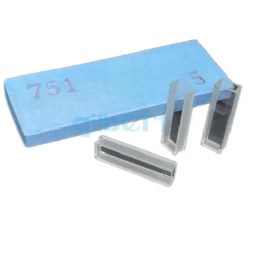 

Lot10 50mm Light Path 751 Optical Glass Cell Cuvettes Spectral Range 350-2000nm