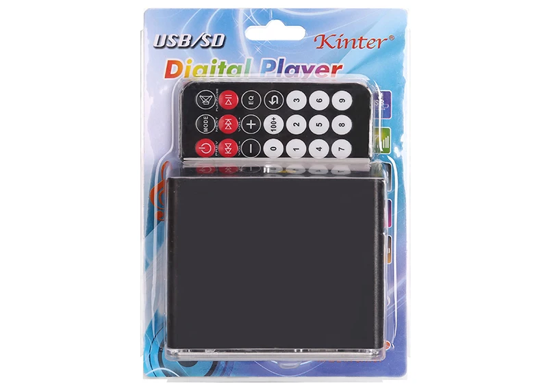 Kinter A2 Hifi Предварительный усилитель DC 12 В Поддержка USB SD карты вход пульт дистанционного управления громкостью подключение активный динамик или наушники