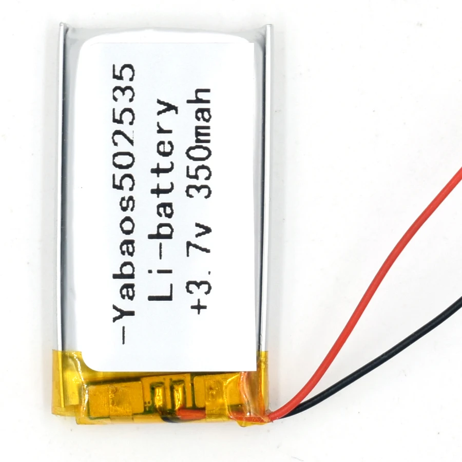 50 шт. 3 7 V 350 mAh 502035li полимерная аккумуляторная батарея Li Po ion LI для GPS Bluetooth MP3 MP4