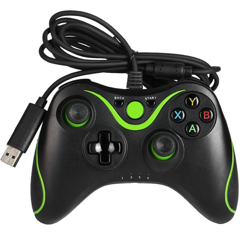 VODOOL USB проводной игровой контроллер джойпад геймпад для Microsoft Xbox 360 Slim ПК Windows
