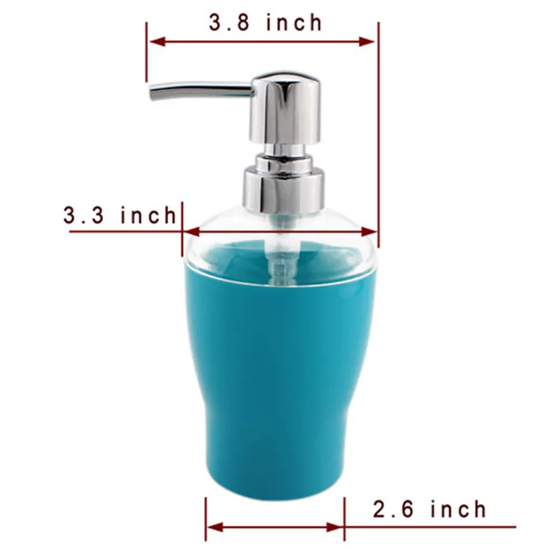 Диспенсер для мыла бутылка шампуня кухонные столешницы ванной аксессуары 10