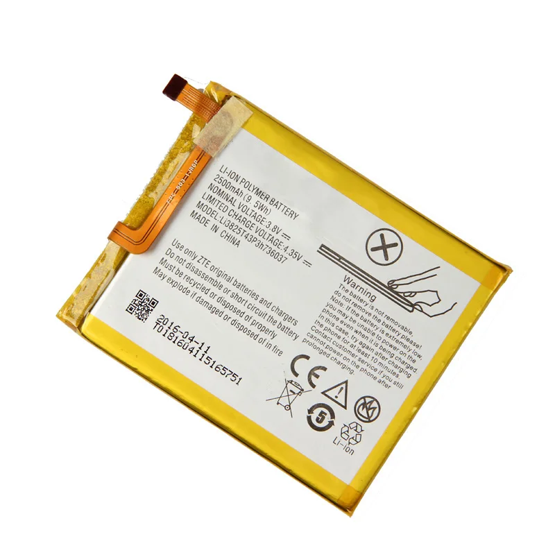 Оригинальный аккумулятор Li3825T43P3h736037 для телефона ZTE Blade A2 V7 Lite Dual SIM BV0720 2500