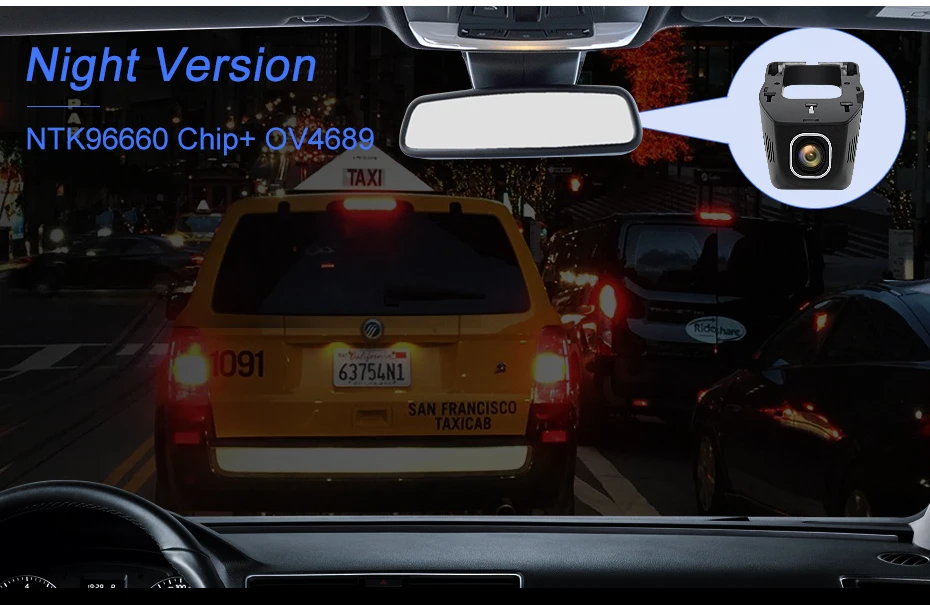 Junsun видеорегистратор WIFI регистратор Car DVR видеорегистраторы автомобильные Novatek 96658 регистратор автомобильный Full HD 1080p видео регистратор