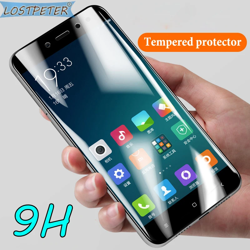 Полный защитный закаленное Стекло Накладка для Xiaomi Redmi Note 4X4 Экран протектор 9 H