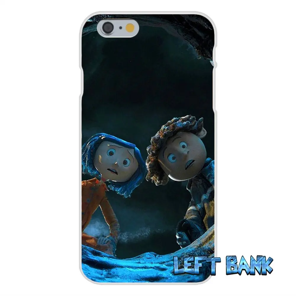 Для iPhone 4 4S 5 5S 5C SE 6 6S 7 Plus Coraline винтажный Мягкий Силиконовый ТПУ прозрачный чехол |