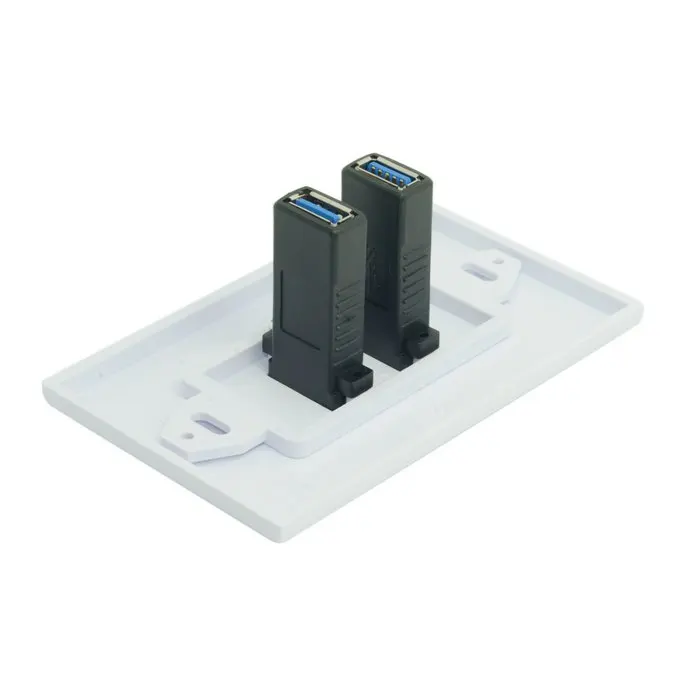 Двойной порт USB 3 0 зарядное устройство для передачи данных стеновая пластина