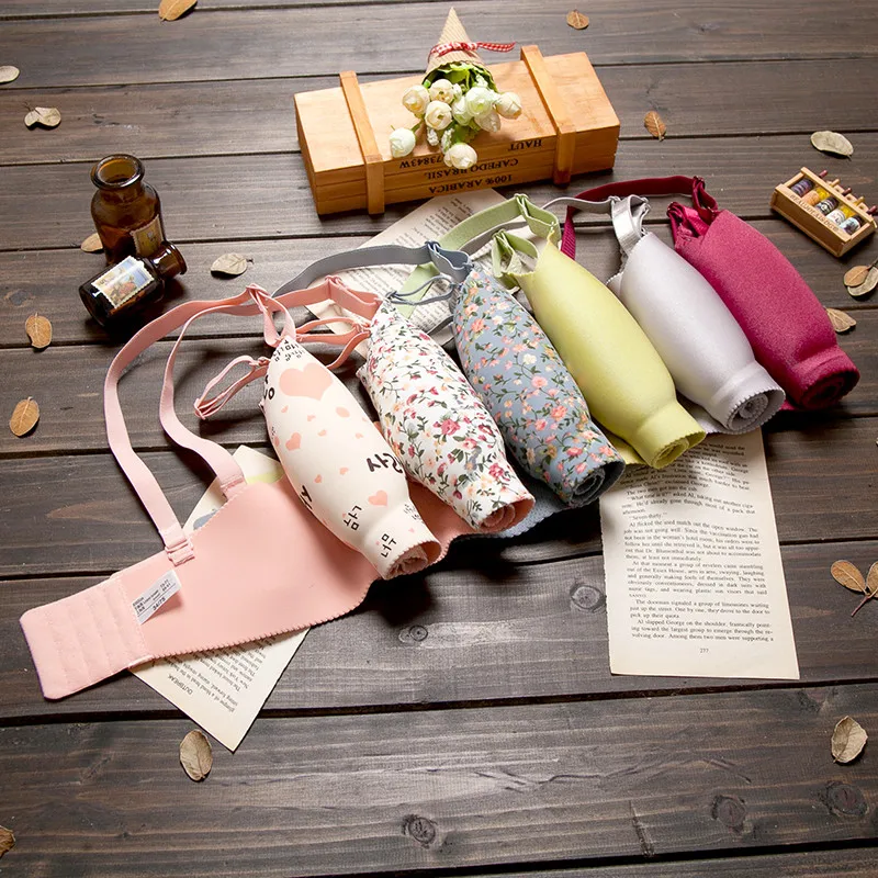 Бюстгальтер BRZFMRVL с чашкой ABC цельный бесшовный бюстгальтер пуш ап без косточек