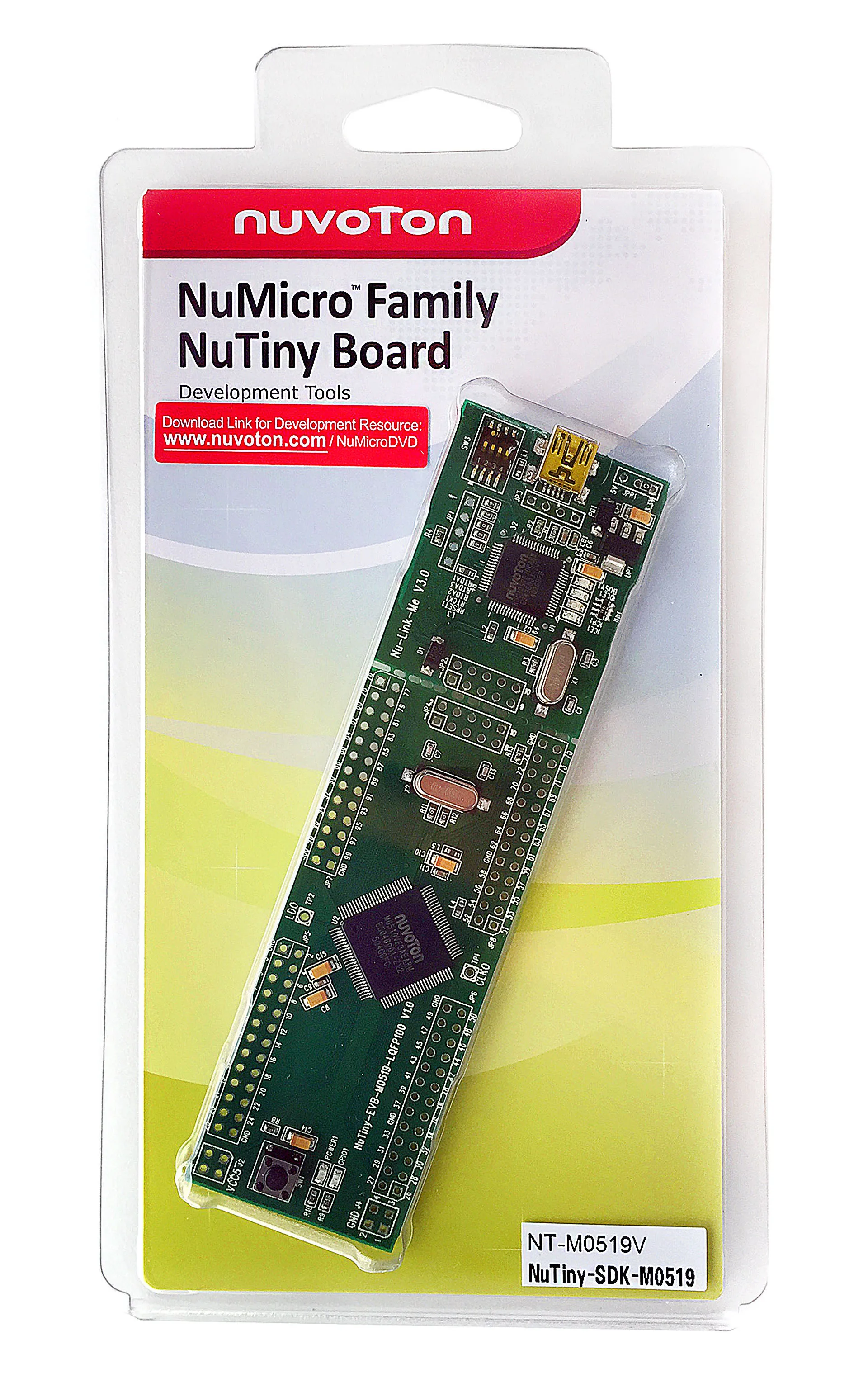 

ARM Cortex-M single-chip NuTiny-SDK-M0519 макетная плата winder