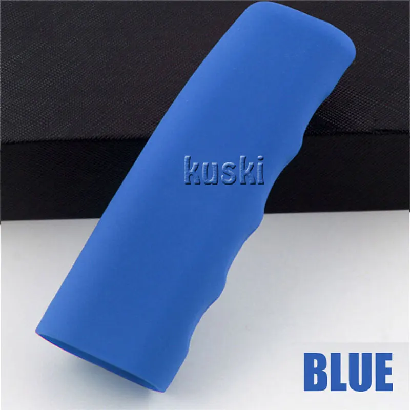 Bandbrake-blue Atreus силиконовые Нескользящие автомобиль ручной тормоз передач ручка переключения крышка для Nissan qashqai Citroen c4 c5 c3 Chevrolet cruze aveo peugeot - Название цвета: Bandbrake-blue