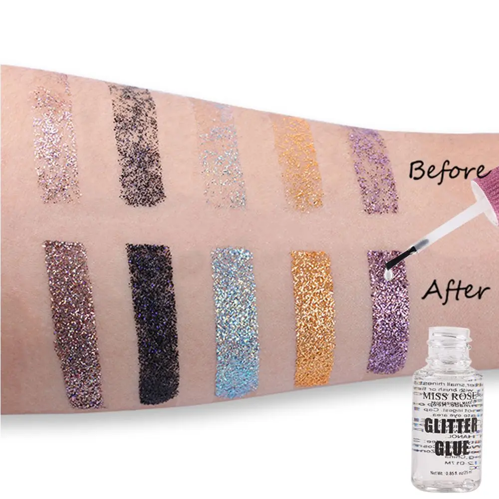 MISS ROSE 1 шт. блестящие тени для век Клей праймер стойкий водостойкий фиксирующий
