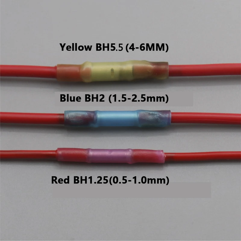 30 50 шт./лот высококачественный BHT1.25 BHT2 BHT5.5 изолированный термоусадочный