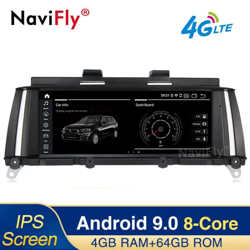 Android 9 0 подходит для BMW X3 F25 (2010 2016) X4 F26 (2014 оригинальный CIC/NBT Автомобильный gps