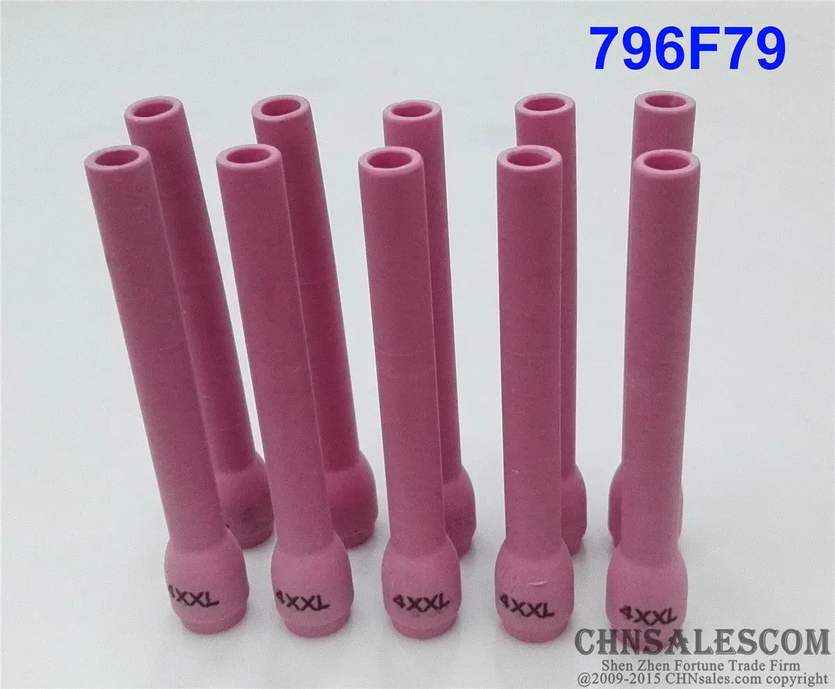 CHNsalescom 10 шт 4 #796F79 89 мм сопло из оксида алюминия для WP 9 20 ID = 6 5 1/4&quot|Сварочные сопла| |