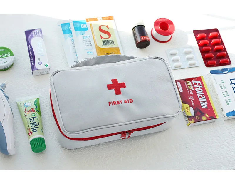 Портативный аптечка первой помощи для кемпинга медицинская водонепроницаемая