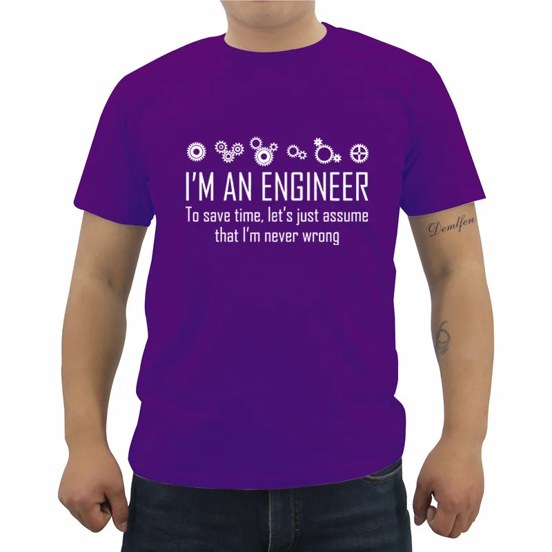 Инженер никогда не ошибся футболка Nerd Geek Joke Engineering Забавный подарок на день
