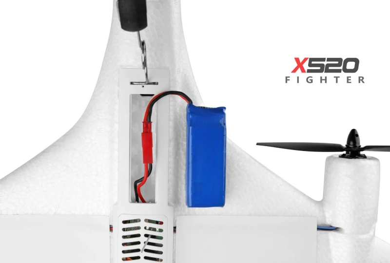 WI-FI FPV пена дистанционного управления RC планер X520 2,4 г 6CH 720P HD камера вертикального взлета посадка двойной бесщеточный трюк RC самолет RTF