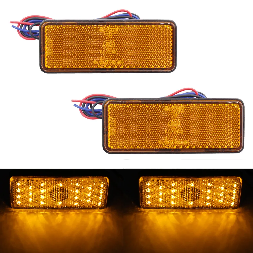 Светодиодный стоп для внедорожников грузовиков прицепов мотоциклов 2 шт.|marker