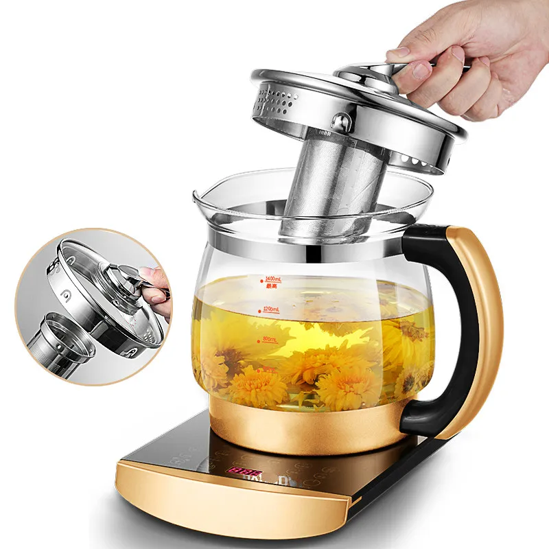 Electric kettle Health - raising pot fully automatic thickened glass multi purpose multi-functional split | Бытовая техника