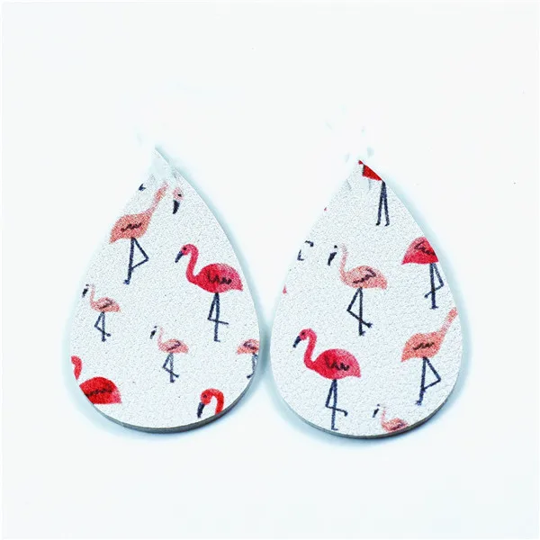 as picture-08 10 шт./лот, серьги из искусственной кожи, серьги в форме капли, с геометрическим рисунком флага США, для самостоятельного изготовления сережек, ретро ювелирное изделие, очаровательный аксессуар - Color: as picture-08