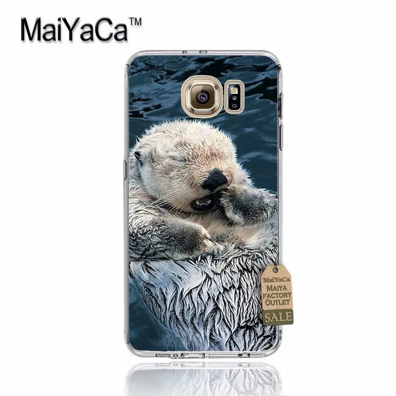 MaiYaCa sh3350 прекрасный вырезать выдра воды животного мягкий чехол для телефона из