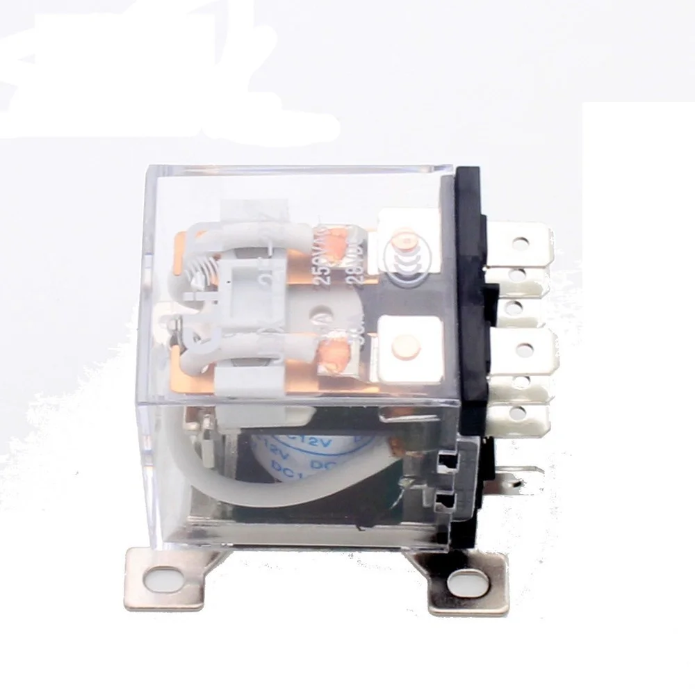 8Pin JQX-12F 2Z DC12V 30A DPDT общего назначения реле питания для пульта дистанционного управления Автоматическая система управления
