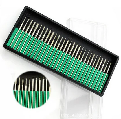 30Pcs Nail Art Electric Drill Bits Polishing Grinding Replacement Manicure Pedicure Machines Set Tool | Красота и здоровье