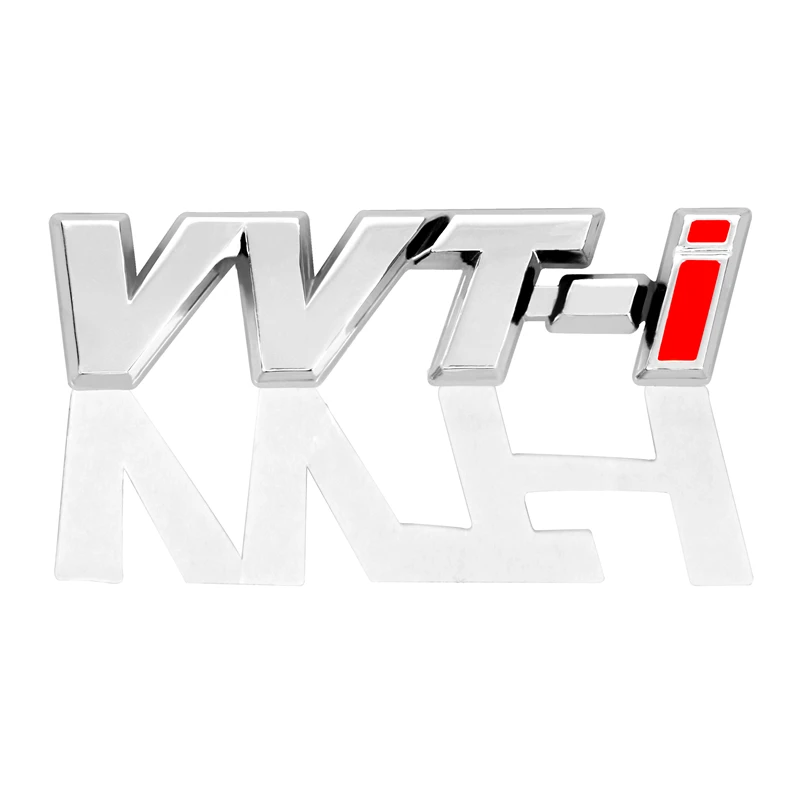 Автомобильный Стайлинг 3D металлический хром VVT-i эмблема автомобильное Крыло Стикер vvti боковая эмблема значок кузова для TOYOTA авто аксессуары украшения