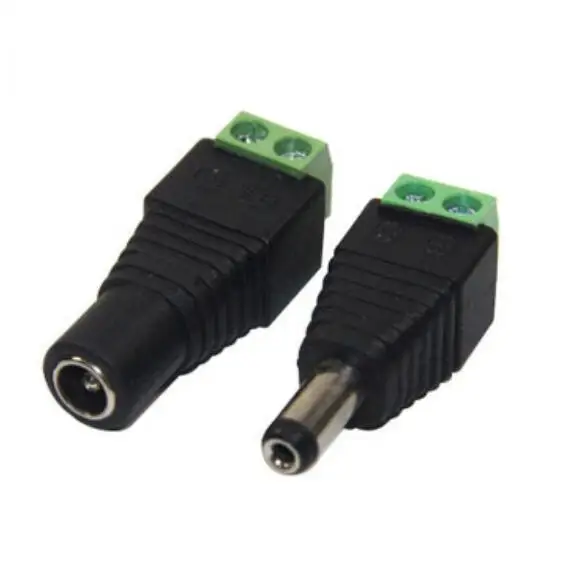 Простой источник питания постоянного тока штекер + гнездо разъем 5 5x2 1 мм для